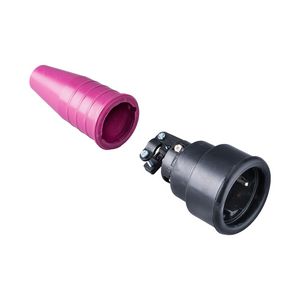 Volrubber koppelcontactstop 16A 250V randaarde VVE=100