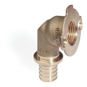 Flensmuurplaat RAUTITAN RX+ schuif 16x1/2"bn.dr. VVE=10