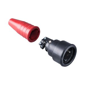 Volrubber koppelcontactstop 16A 250V randaarde VVE=100