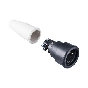 Volrubber koppelcontactstop 16A 250V randaarde greep VVE=100