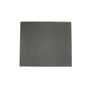 Decorplaat Global 90 CF L of R zwart glad