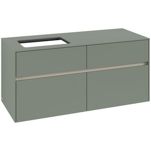 Wastafelonderkast Collaro 1200x548x500mm Soft Green C113B0AF