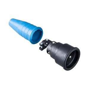 Volrubber koppelcontactstop 16A 250V penaarde greep VVE=100