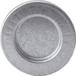 Nisbusdeksel gegalvaniseerd 131mm