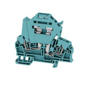 Zekeringsklem blauw 2.5mm2 6.3 A 500 V, VVE=50