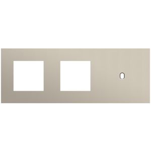 Afdekplaat 3-voud horiz. 71mm centerafst. 166-57706