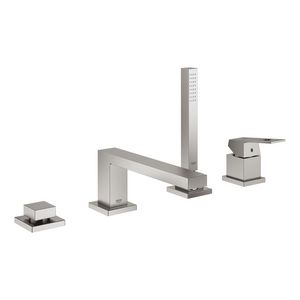 Eurocube 4-gats badcombinatie 19897DC1 supersteel (rvs look)