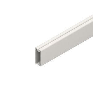 Lengte a 2m. kabelkanaal + deksel HKL1022.1 steengrijs pvc RAL7030 VVE=55