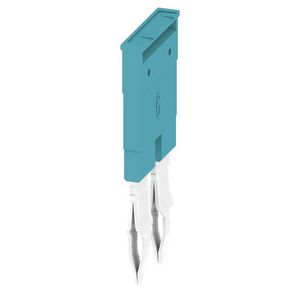 Dwarsverbinder (terminal) Plugged blauw 41 A p: 2 P VVE=60