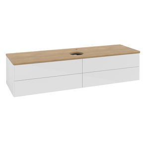 Wastafelonderkast Antao 1600x360x500mm G.White.L K25051GF