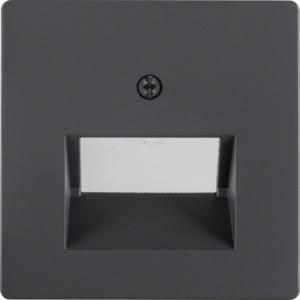 Centraaldoos RJ-datacontacd 2v 45° berker Q.1/Q.3/Q.7 antraciet