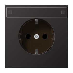 Wandcontactdoos donk..met R/A & tekstvenster LS