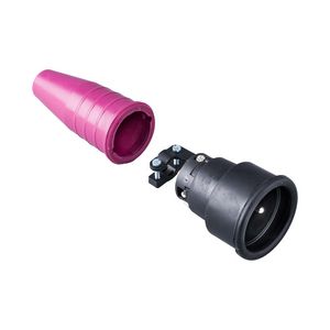 Volrubber koppelcontactstop 16A 250V penaarde greep VVE=100