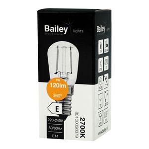 LED-lamp P26x58 FIL E14 1W (14W) 120lm 827 helder