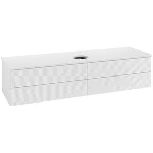 Wastafelonderkast Antao 1600x360x500mm G.White.L K25150GF