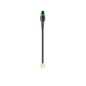 Aansluitsnoer RST20I3 male 1,5mm² 100cm B2CA groen VVE=50