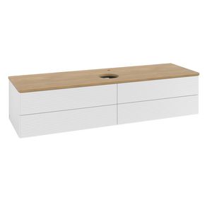 Wastafelonderkast Antao 1600x360x500mm G.White.L K25151GF