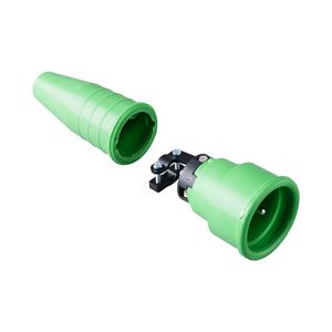 Volrubber koppelcontactstop 16A 250V penaarde VVE=100