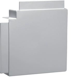 Vlakke hoek voor goot 60x190mm LF/FB grijs