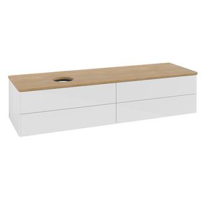 Wastafelonderkast Antao 1600x360x500mm G.White.L K26011GF