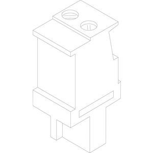Connector 2-polig FPB-FP bruin 8718585575