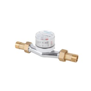 Waterteller Warm DN15 2,5l/m3 +koppelingen F/M 3/4-1/2