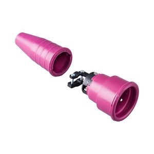 Volrubber koppelcontactstop 16A 250V penaarde VVE=100