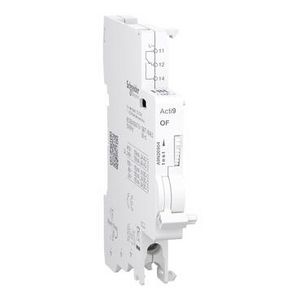 Auxiliary contact Acti9 A9N OF 1 C/O 100mA 6A 24VAC 415VAC