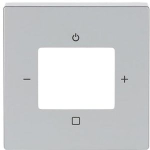 Centraalplaat voor digitale radio f-aluzilver (8252-83-101)