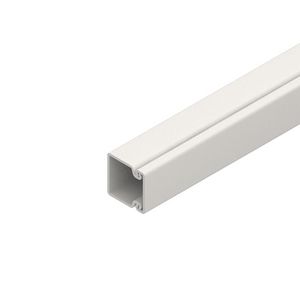Lengte a 2m. kabelkanaal + deksel HKL2020.1 steengrijs pvc RAL7030 VVE=36