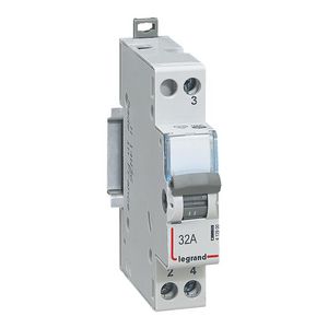 Wisselschakelaar 32A 250V 1 modulen CX3 VVE=10