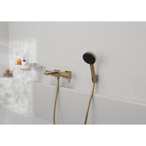 Tecturis E 1-hendel badmengkraan opbouw Brushed Bronze