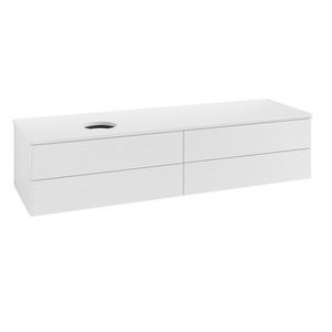 Wastafelonderkast Antao 1600x360x500mm G.White.L K26110GF