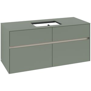 Wastafelonderkast Collaro 1200x548x500mm Soft Green C112B0AF
