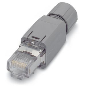 Ethernet-steker RJ-45, IP20 Ethernet 10/100 Mbit/s veldconfe