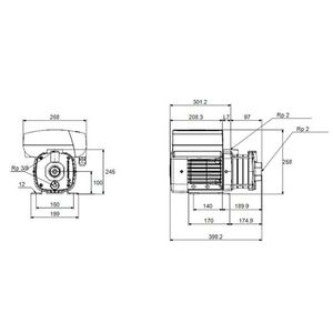 Centrifugaalpomp CME15-1 A-R-A-E-AQQE S-A-D-N 3x400V HR