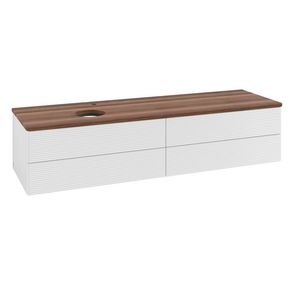 Wastafelonderkast Antao 1600x360x500mm G.White.L K26152GF
