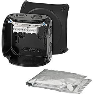 Kabeld. IP66/68 BM3 1,5-4 mm2 5 polig met Gietm. Zwart