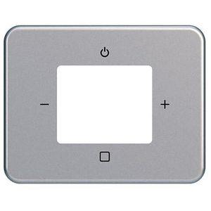 Centraalplaat voor digitale radio a-titanium (8252-266-101)