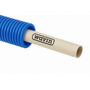 Rol a 50mtr. TIGRIS meerlagenbuis PEX/AL Buis+Mantel blauw 25x2,5mm