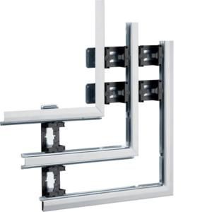 Wandgootsysteem BKIS dubbel vlak hoekprofiel 25mm gipspl.