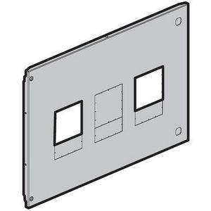 Frontplaat DPX3 630 verticaal