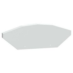 Canalis EV 2X eindkap wit incl. bevestigingsmateriaal
