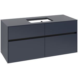 Wastafelonderkast Collaro 1200x548x500mm Marine Blue C11200VQ
