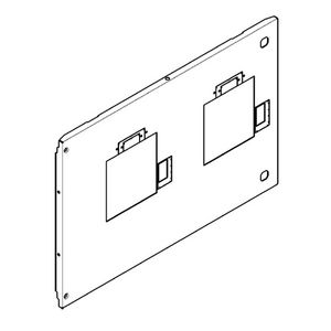 Frontplaat DPX3 630 net-nood uitrijdbaar motor