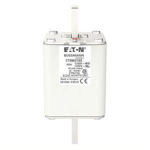 Zekering hoge snelheid 550A AC 1250V 100kA 2 61x75x1 VVE=3