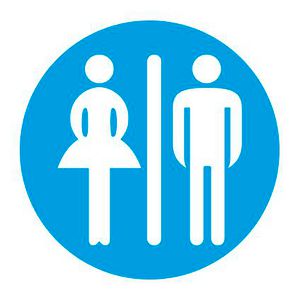 Pictogram toiletten
