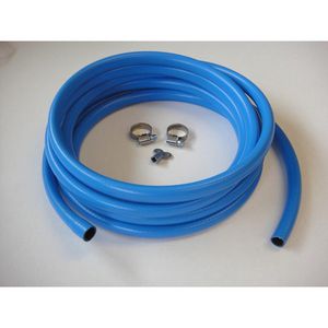Vulslangset PVC blauw 10,0m ongemonteerd excl. wartel