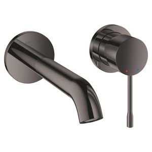Afbouwdeel 2-gats wandmengkraan 1-hendel essence M-size 183mm Hard graphite (prof) excl. inbouwdeel