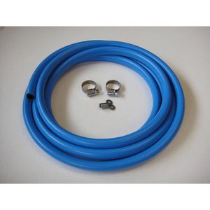 Vulslangset PVC blauw 3,5m ongemonteerd